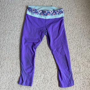 Lululemon cropped leggings
